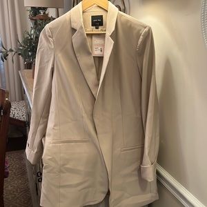 NWT khaki blazer - 3/4 sleeve